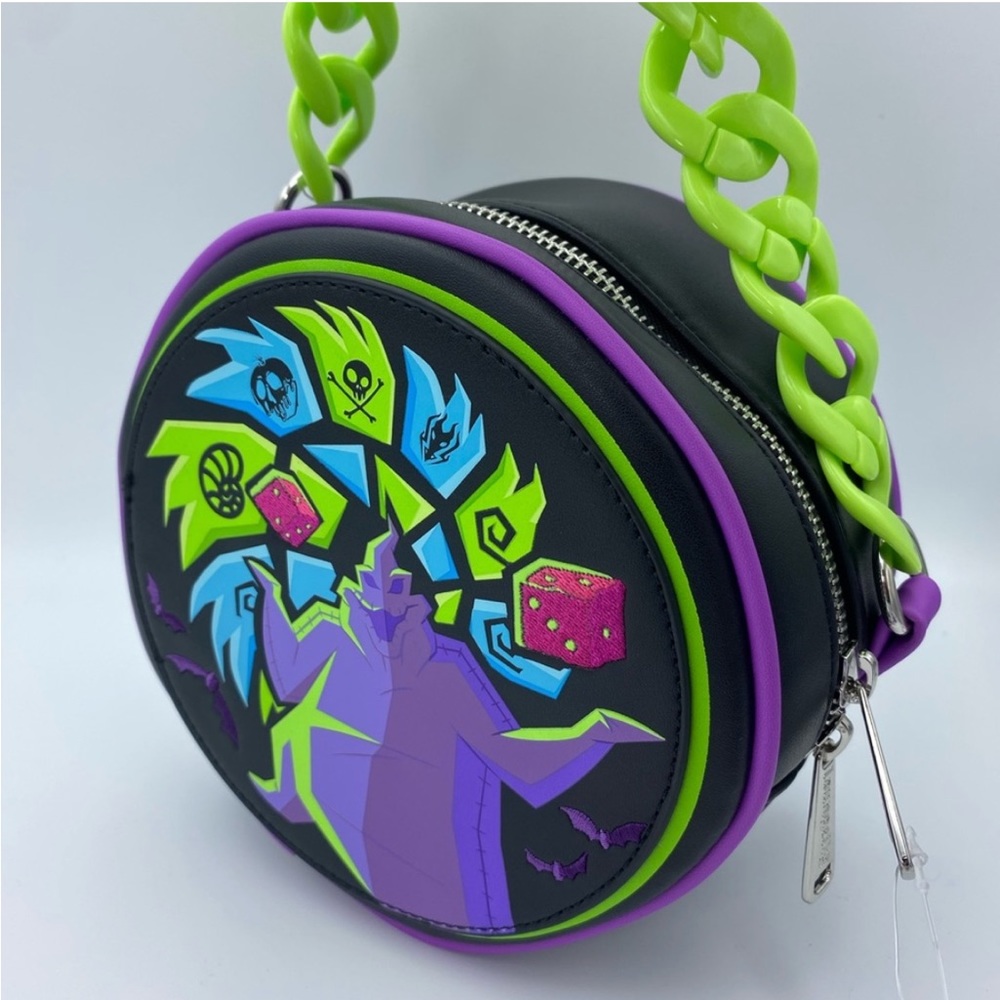 Disney Loungefly Oogie Boogie Glow In The Dark Crossbody Exclusive